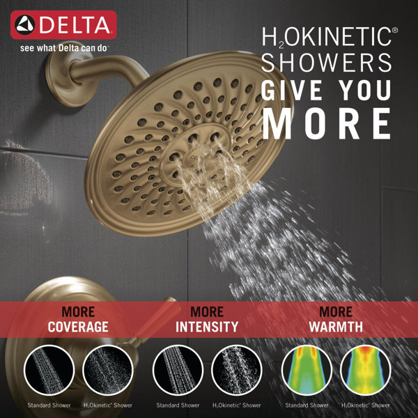 Delta Mylan Tub and Shower Faucet with Roughin Valve and